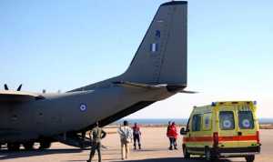 Με αεροσκάφος της Π.Α μεταφέρθηκε στην Κρήτη 7χρονος για νοσηλεία στην Κρήτη