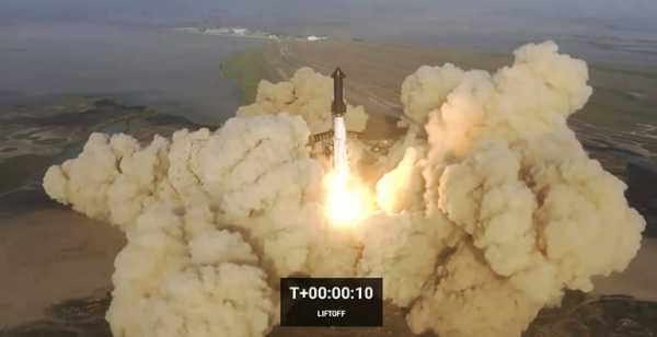Δείτε την στιγμή του διαχωρισμού του σούπερ πυραύλου του Ελον Μασκ με το διαστημόπλοιο Starship και την έκρηξη που ακολούθησε (βίντεο)