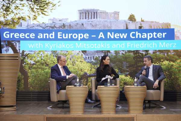 Κ. Μητσοτάκης από το Βερολίνο: «Θα πρέπει να καταφέρουμε η Ελλάδα να συγκλίνει με την Ευρώπη»