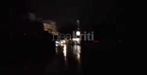 Ηράκλειο: Η βροχή έριξε το ρεύμα στις Πατέλες