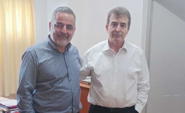 Ενίσχυση των δομών Υγείας ζήτησε ο Δήμαρχος Γιάννης Στεφανάκης στη συνάντηση που είχε με Υπουργό Υγείας Μιχάλη Χρυσοχοΐδη