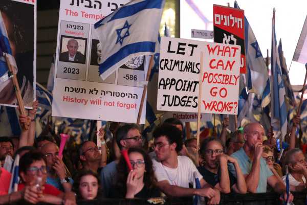Aντικυβερνητικές διαδηλώσεις στο Ισραήλ για το θέμα της εγκληματικότητας