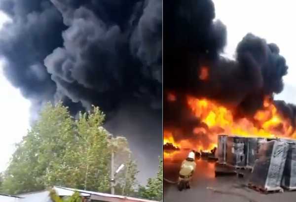 Ρωσία: Κατασβέστηκε η πυρκαγιά σε αποθήκη λιπασμάτων κοντά στη Μόσχα