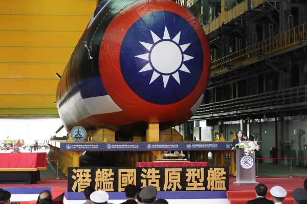 Ταϊβάν: Καθέλκυση του πρώτου υποβρυχίου που κατασκευάστηκε στη χώρα
