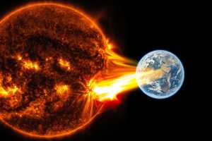 Πρωτοχρονιάτικη έκρηξη στον Ήλιο απειλεί με μπλακ άουτ σήμερα τη Γη (βίντεο)
