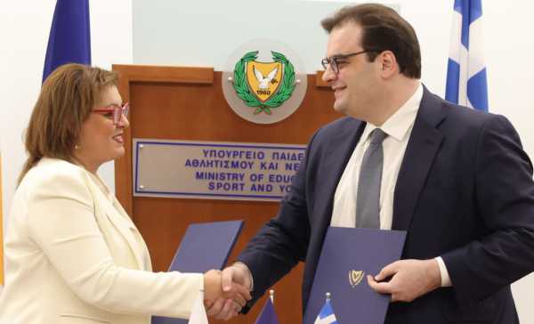 Κυρ. Πιερρακάκης: Υπογραφή Μνημονίου στην Κύπρο για θέματα Παιδείας