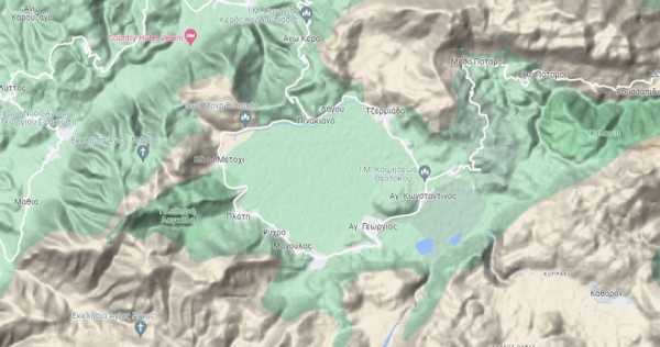 Σε όλους τους ψηφιακούς χάρτες της Google είναι πλέον ολόκληρο ξανά το “χρυσό δαχτυλίδι” του οδικού δικτύου του Οροπεδίου Λασιθίου