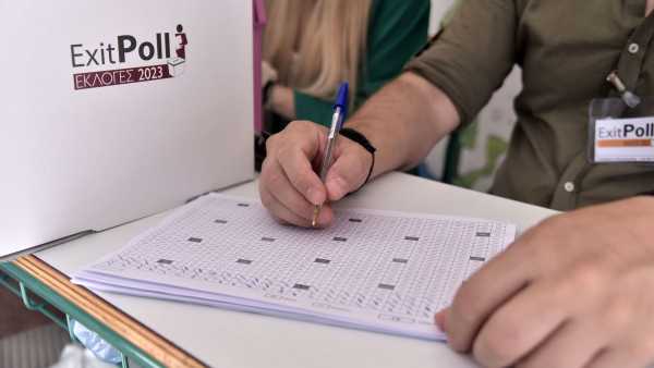 Εκλογές 2023: Η κατανομή εδρών βάσει του πρώτου exit poll