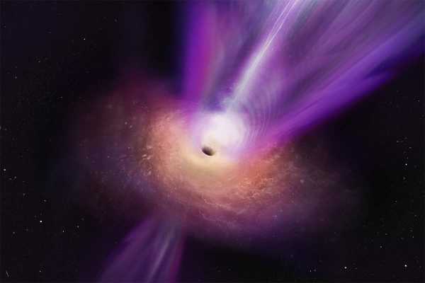 Παρατηρήθηκε για 1η φορά στην ίδια εικόνα μαύρη τρύπα να εκτοξεύει ισχυρό πίδακα - Συμμετείχε και ερευνήτρια του ΙΤΕ