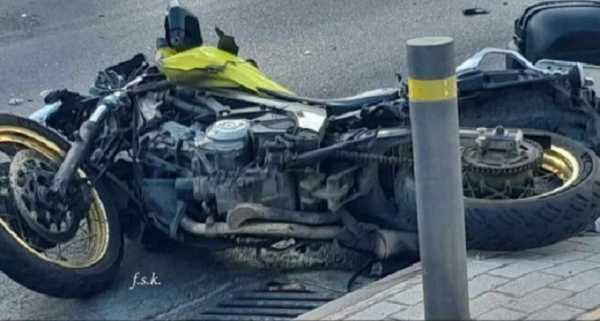 Κρήτη: Νεκρός μοτοσικλετιστής σε τροχαίο (φώτο)