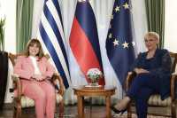 Η ΠτΔ συναντήθηκε με την πρόεδρο της Σλοβενίας στο περιθώριο του Bled Strategic Forum