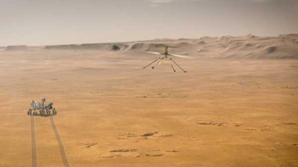 Ευτυχές τέλος στο θρίλερ με την εξαφάνιση του ελικοπτέρου της NASA στον Άρη