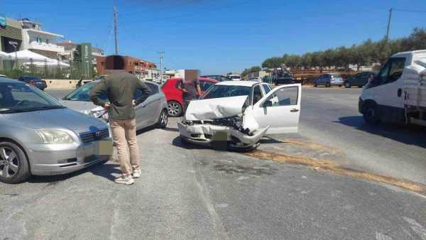 Κρήτη: Σοβαρό τροχαίο ατύχημα με δύο τραυματίες | φωτο