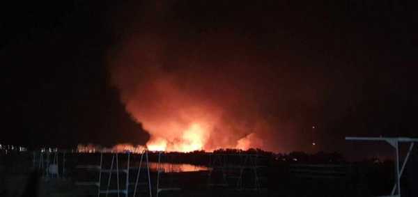 Βίντεο από την φωτιά στο Κάτω Σούλι Μαραθώνα