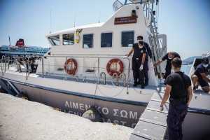 Διάσωση 23 μεταναστών στην θαλάσσια περιοχή του Φαρμακονησίου – Άλλοι 24 εντοπίστηκαν σε παραλία της Σύμης