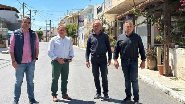 Κρήτη: Ολοκληρώθηκαν έργα ασφαλτόστρωσης στο Δήμο Ιεράπετρας