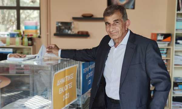 Δήμος Αμαρίου: Το εκλογικό του δικαίωμα άσκησε ο Παντελης Μουρτζανός