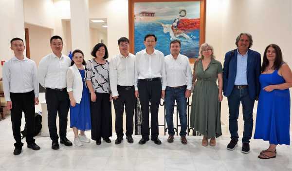 Επίσκεψη επίσημης αντιπροσωπείας της επαρχίας Shandong της Κίνας στην Περιφέρεια Κρήτης