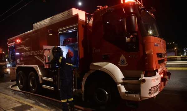 Κρήτη: Στις φλόγες παραδόθηκε όχημα τις νυχτερινές ώρες