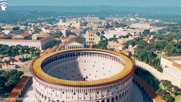 Βίντεο: Εικονική πτήση δίνει μια γεύση από τη ζωή στην αρχαία Ρώμη