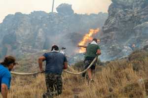 Θεσσαλονίκη: Πρόστιμο για πυρκαγιά σε ξερά χόρτα