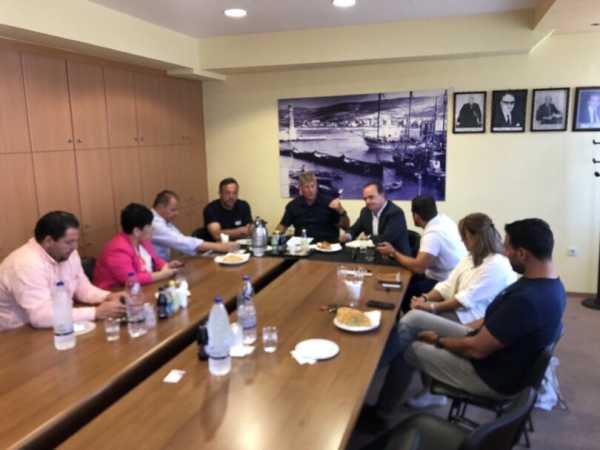 Kρήτη: Επισκέψεις Γ. Μαρινάκη μαζί με υποψηφίους του συνδυασμού του