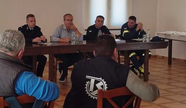 Χανιά: Συνεδρίασαν τα μέλη του Συντονιστικού Τοπικού Οργάνου πολιτικής προστασίας του Δήμου Πλατανιά