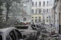 Πόλεμος στην Ουκρανία: Ζημιές και πυρκαγιές από τη ρωσική επιδρομή στην Οδησσό